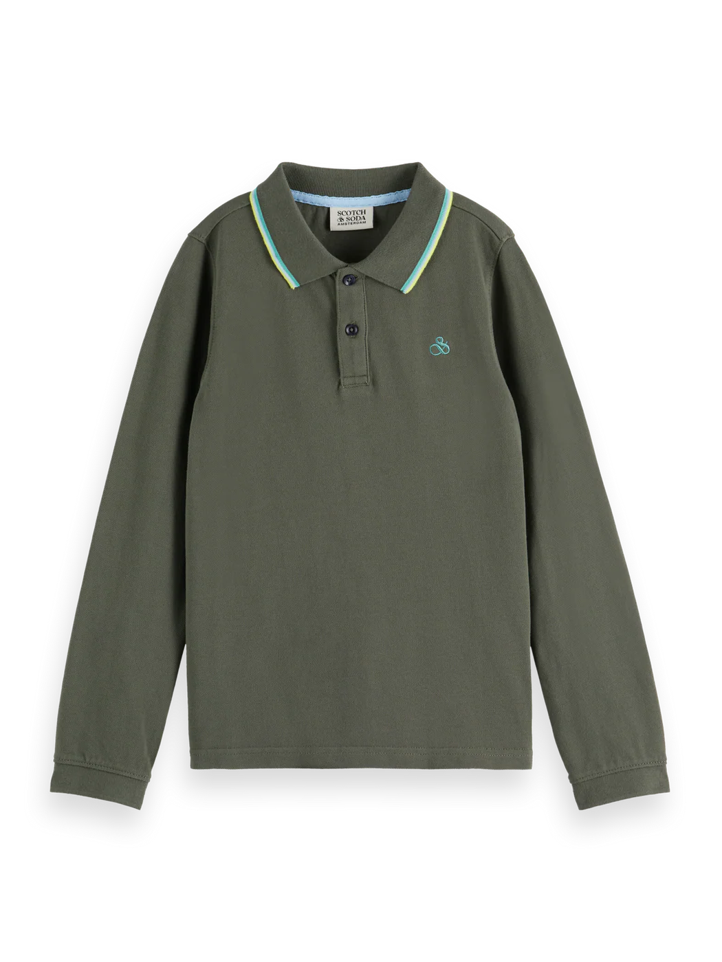 SCOTCH & SODA L/S PIQUE POLO