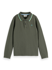 SCOTCH & SODA L/S PIQUE POLO