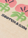SCOTCH & SODA ART DETAIL CREWNECK
