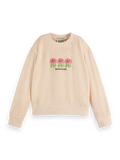 SCOTCH & SODA ART DETAIL CREWNECK