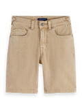 SCOTCH & SODA PITCH LOOSE GARMENT DYE DENIM SHORTS