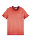SCOTCH & SODA ARTWORK DYED T-SHIRT