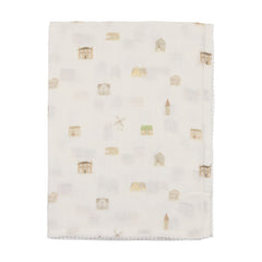 BEE & DEE 4PC GINGHAM TAKE ME HOME FOOTIE+BONNET+MUSLIN SET