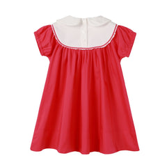 NOU NELLE EMBROIDERED BIB DRESS