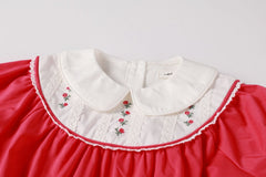 NOU NELLE EMBROIDERED BIB DRESS