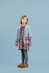 PAADE MODE IRIS CHECKED DRESS