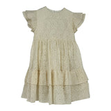 ALITSA EYELET TIERED DRESS