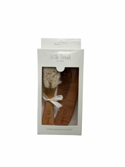 LITTLE THREADS WOODEN BABY BRUSH & COMBO SET