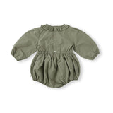 BENE BENE CECIL FRILL COLLAR ROMPER