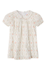 BOPOP FLORAL SS DRESS