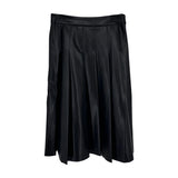 ASPECT STRETCH LEATHER PLEATING SKIRT