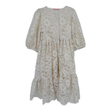 MUMMYMOON LEVA VELVET LACE DRESS