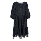 MUMMYMOON LEVA VELVET LACE DRESS