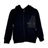 COLMAR HOODED FULL ZIP SWEATER WITH NYLON INSERT