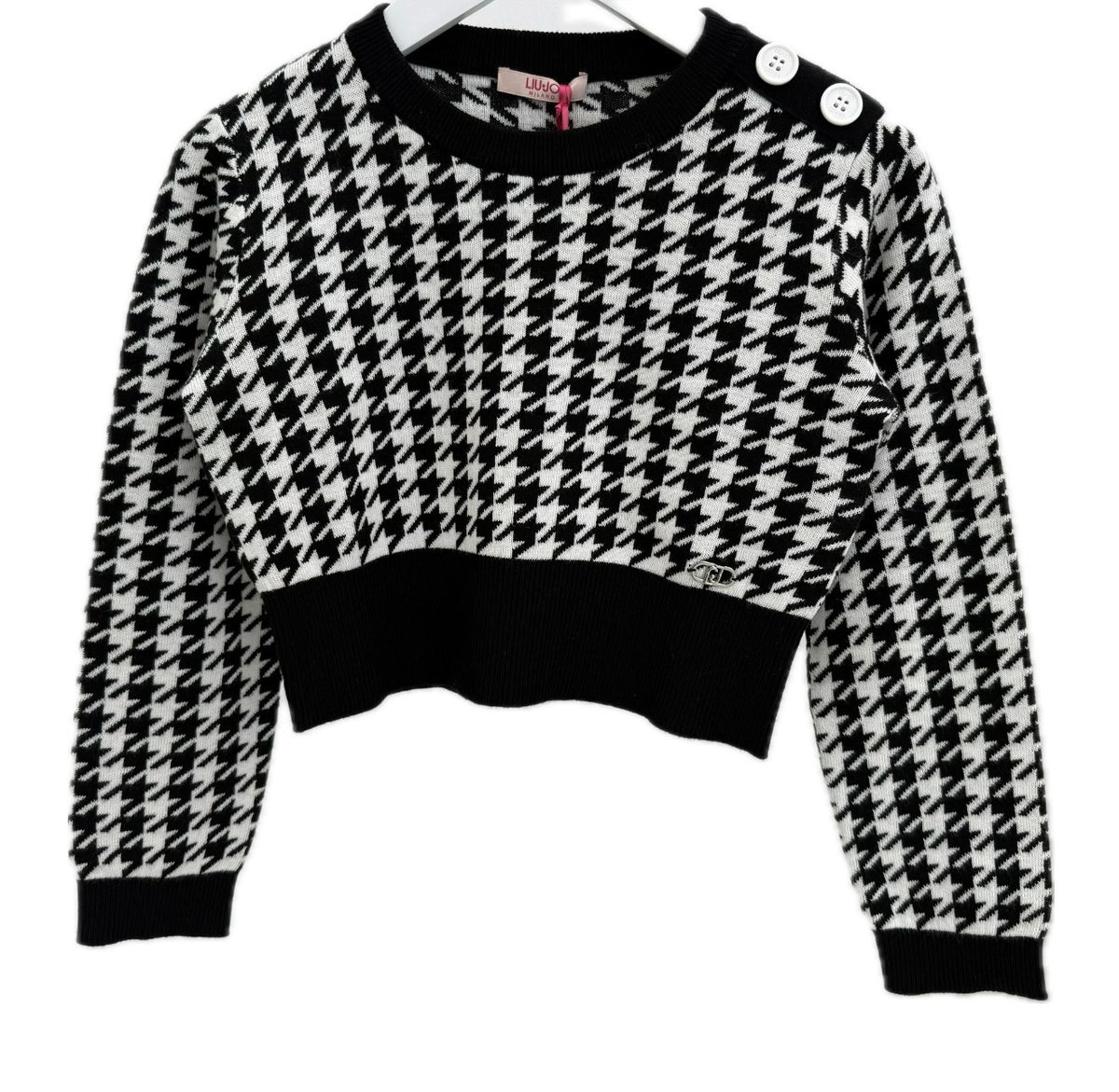 LIU-JO HOUNDSHOOTH SWEATER