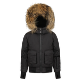 IBIS DOWNTOWN NATURAL FUR BOMBER