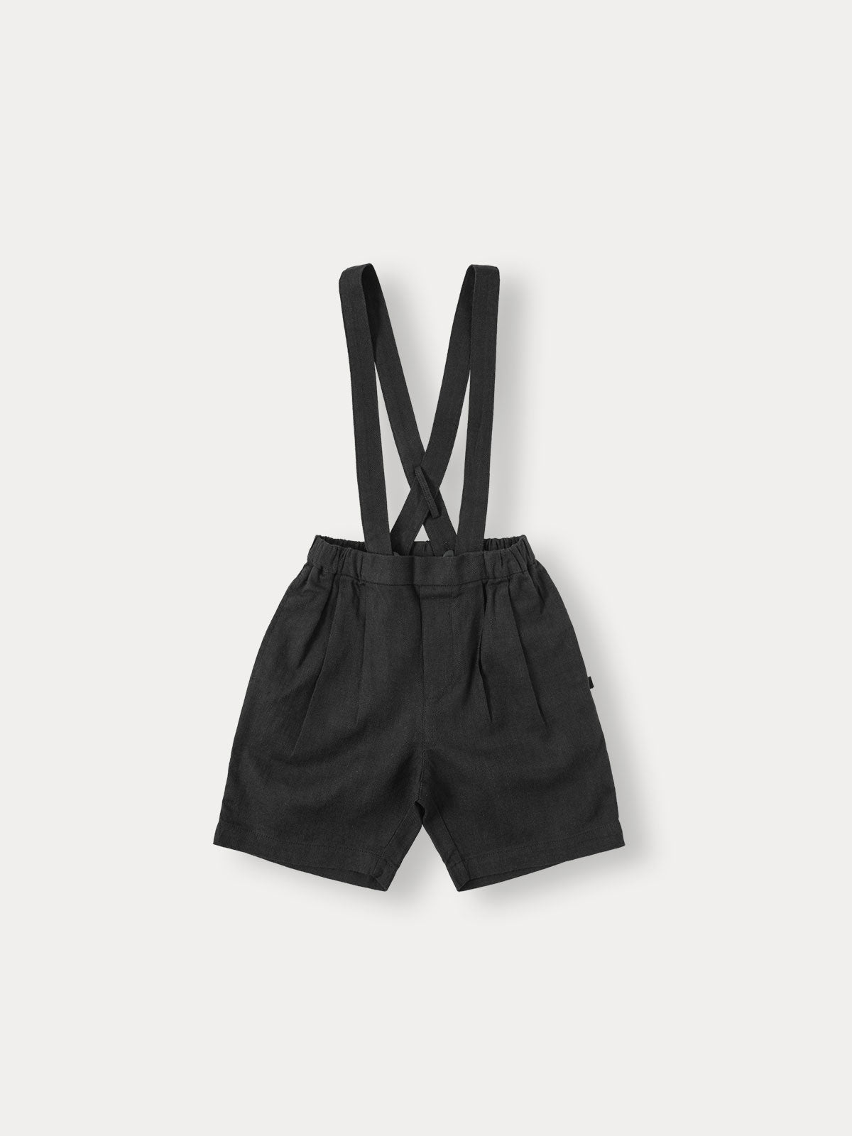 BENE BENE SUSPENDER LINEN SHORTS