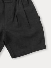 BENE BENE SUSPENDER LINEN SHORTS