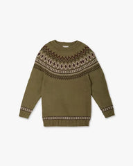 FYVE PRIMROSE CLASSIC FAIR ISLE SWEATER