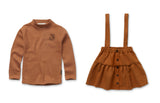 SPROET & SPROUT 2PC MARMOT TURTLE NECK WITH SALOPETTE SKIRT