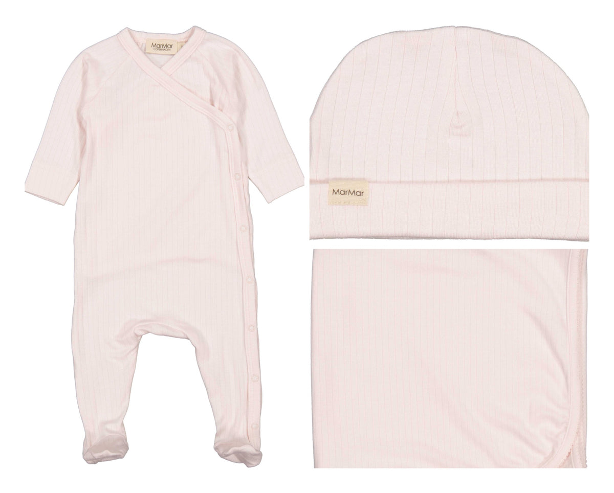 MARMAR 3PC RUBELLO FOOTIE AIKO HAT AND ALIDA BLANKET