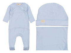 MARMAR 3PC RUBELLO FOOTIE, AIKO HAT AND ALIDA BLANKET