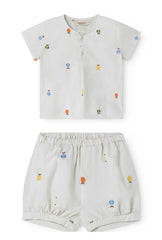 MARMAR 2PC TERO FRUIT EMB. SHIRT WITH PABI BLOOMER