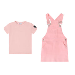 BOPOP 2PC EMBLEM JUMPER WITH SS TEE