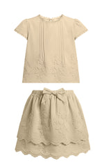 LRDM PETITS 2PC MIA TOP WITH SKIRT