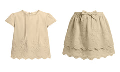 LRDM PETITS 2PC MIA TOP WITH SKIRT