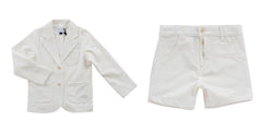 KLAI 2PC SUMMER BLAZER WITH SHORTS SET