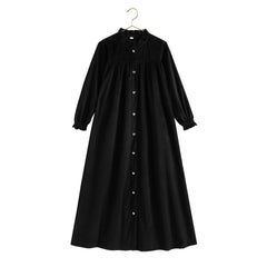 RETRO KID ISLA VELVET RIBBED MAXI DRESS