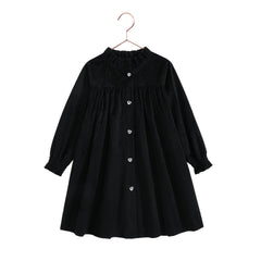 RETRO KID ISLA VELVET RIBBED SHORT ROBE