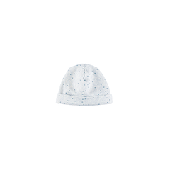 BEBE ORGANIC 3PC IVER LEAVES PRINT WRAP FOOTIE,BONNET & BLANKET SE