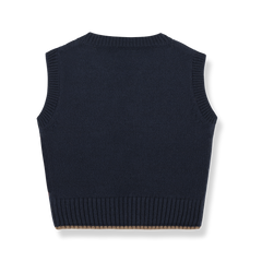 1+IN THE FAMILY ARGYLE VEST