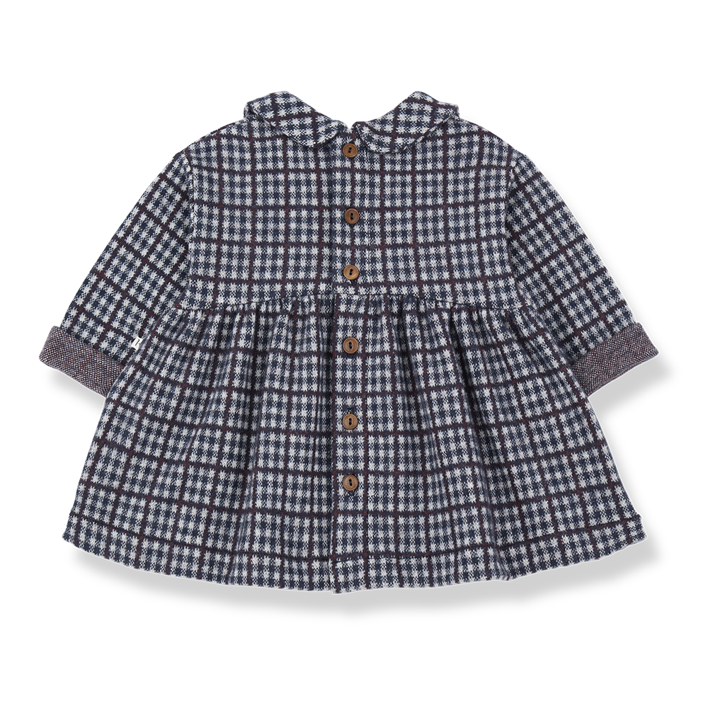 1+IN THE FAMILY 2PC KNIT JACKET WITH COLLAR DRESS