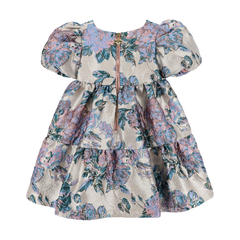 ANGELS FACE  JORDAN FLOWER SHORT SLEEVE PRINT TIERED DRESS
