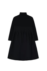 LITTLE CREATIVE FACTORY NEOPRENE TURTLENECK DRESS