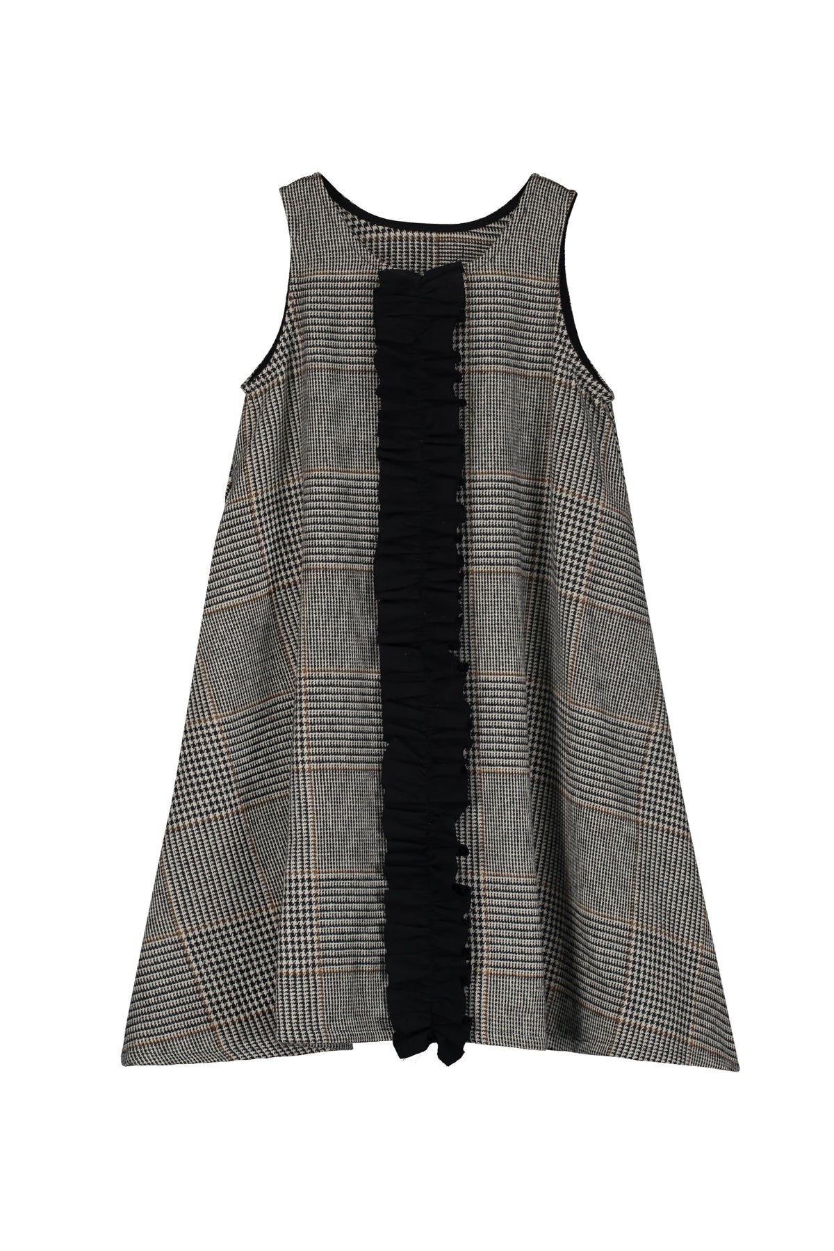 LITTLE CREATIVE FACTORY VALLEY APRON RUFFLE JUMPER