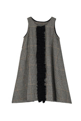 LITTLE CREATIVE FACTORY VALLEY APRON RUFFLE JUMPER