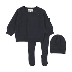 MEMA KNITS 3PC KNIT SET WITH BEANIE
