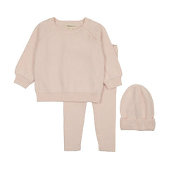 MEMA KNITS 3PC KNIT SET WITH BEANIE