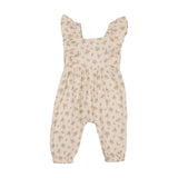 KIN + KIN RUFFLED FLORAL PRINT ROMPER