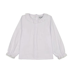 KIN KIN RUFFLED COLLAR SHIRT