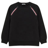 KIX ZIPPER DETAIL SWEATSHIRT