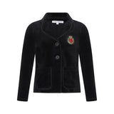 LITTLE PARNI VELOUR BLAZER