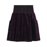 LITTLE PARNI VELOUR SKIRT