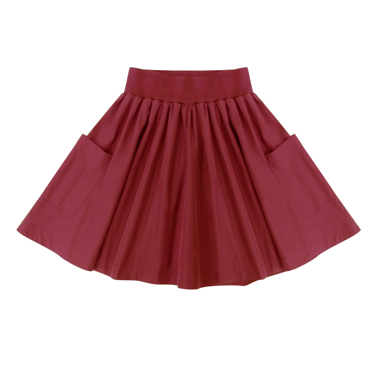 LITTLE PARNI TAFFETA SKIRT
