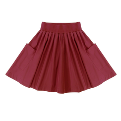 LITTLE PARNI TAFFETA SKIRT