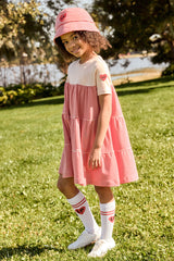 LITTLE PARNI S/S VARSITY MOCK JUMPER